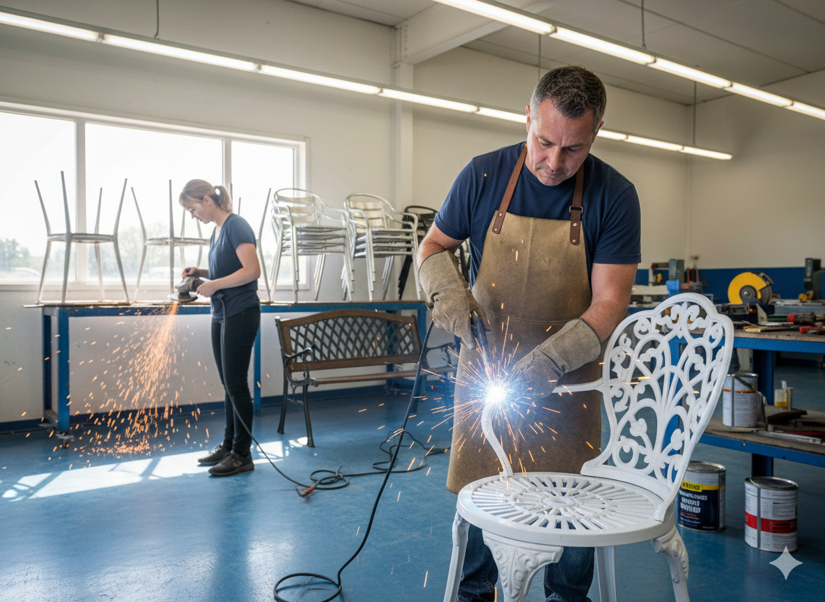 Metalen meubelreparatie service